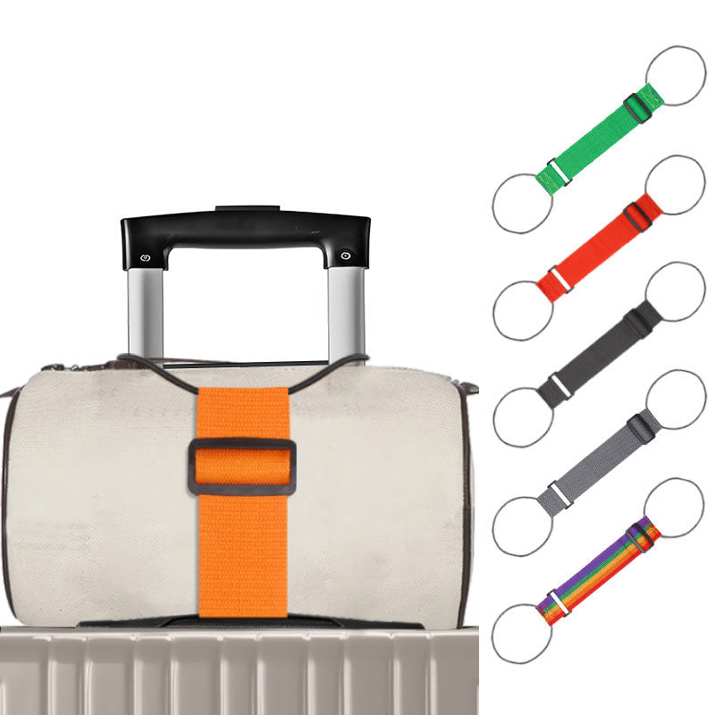 LockRide Pro: Adjustable Luggage Strap for Secure Stacking & Hands-Free Travel