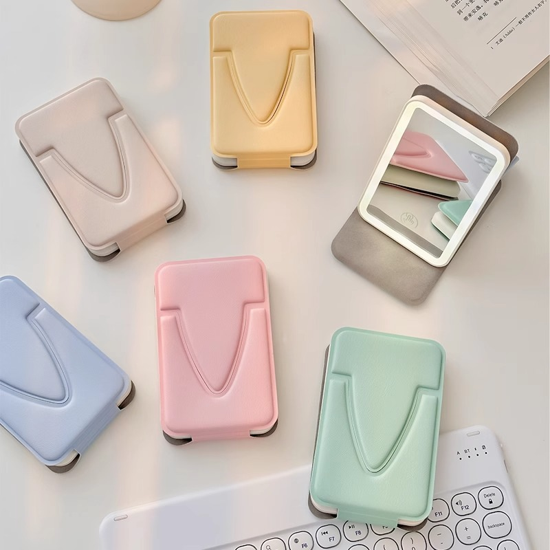 Portable Makeup Mirror – Foldable with LED Light
