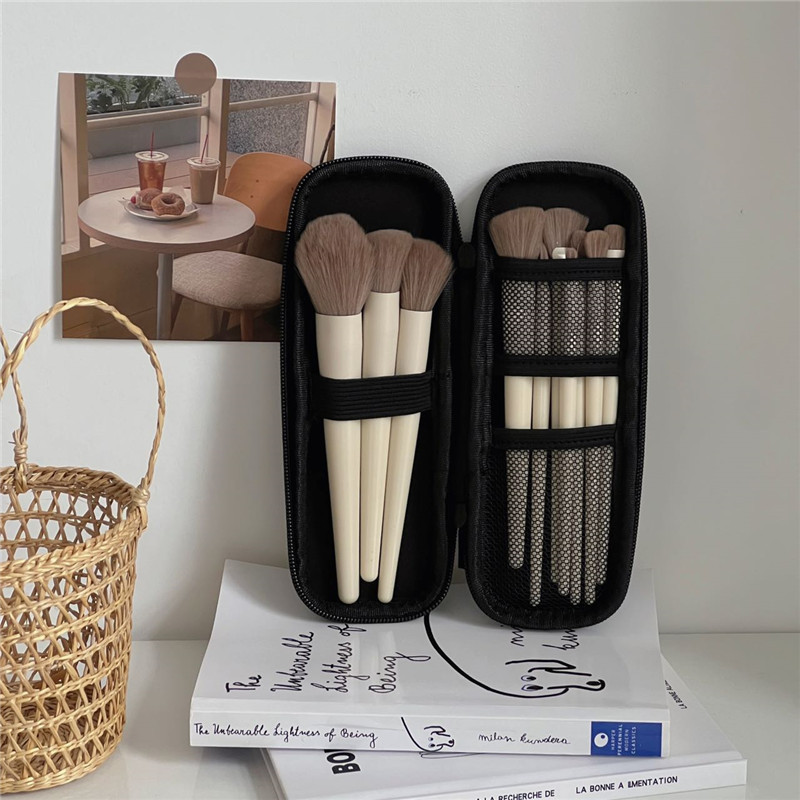 Makeup Brush Organizer – Large Capacity, Travel-Friendly