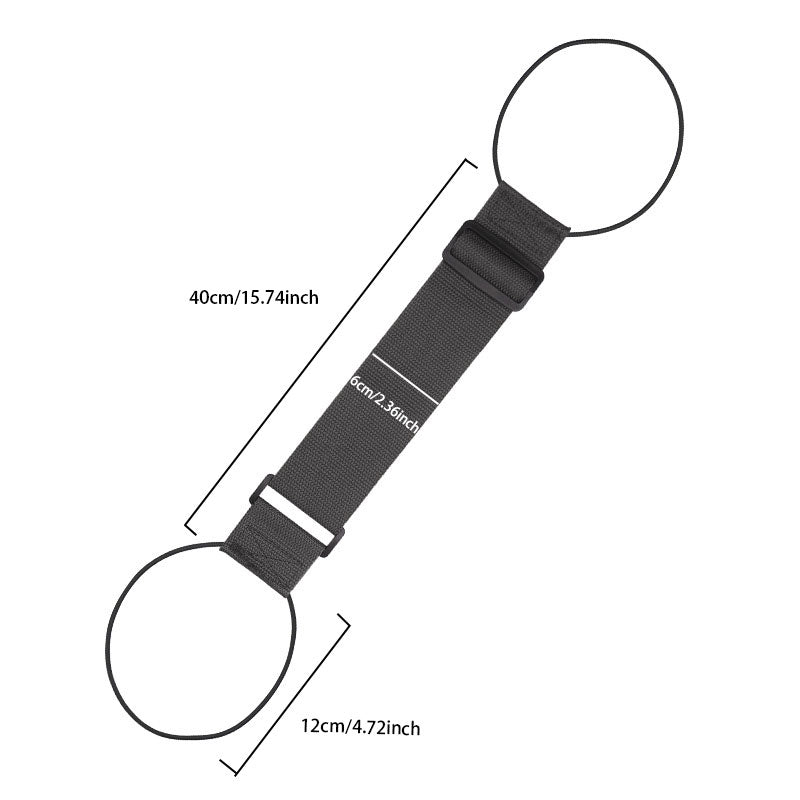 LockRide Pro: Adjustable Luggage Strap for Secure Stacking & Hands-Free Travel