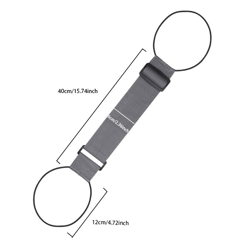 LockRide Pro: Adjustable Luggage Strap for Secure Stacking & Hands-Free Travel
