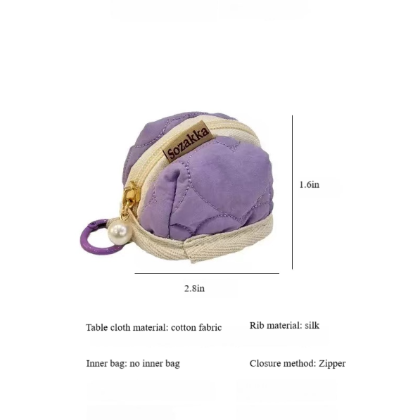 Mini Fluffy Bunny Pouch – Soft Plush Bag for AirPods, Jewelry, Coins & More