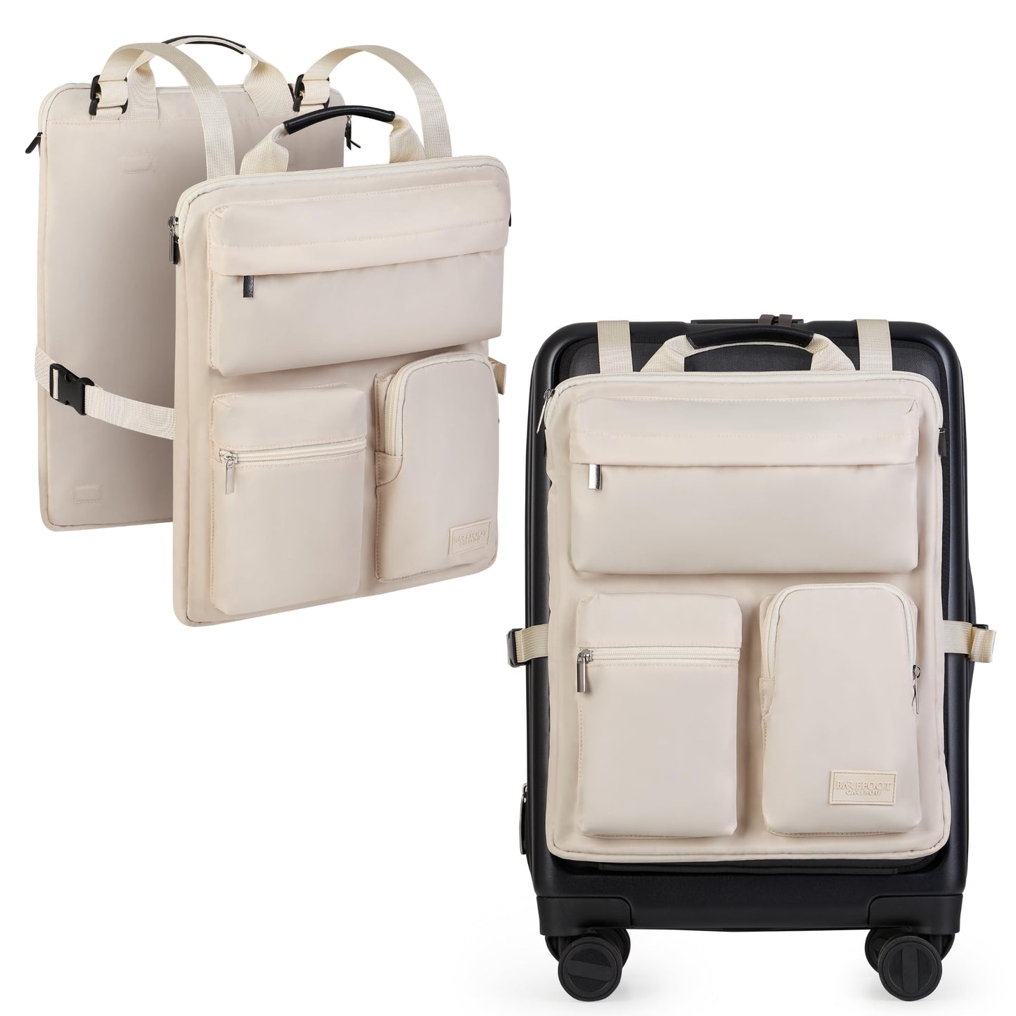 Luggage Handle Hanging Bag for Suitcases– Travel & Business Luggage Organizer