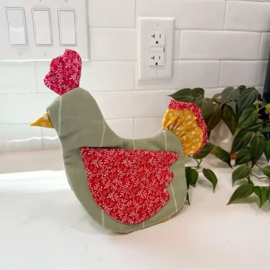 Chicken Mom Potholder