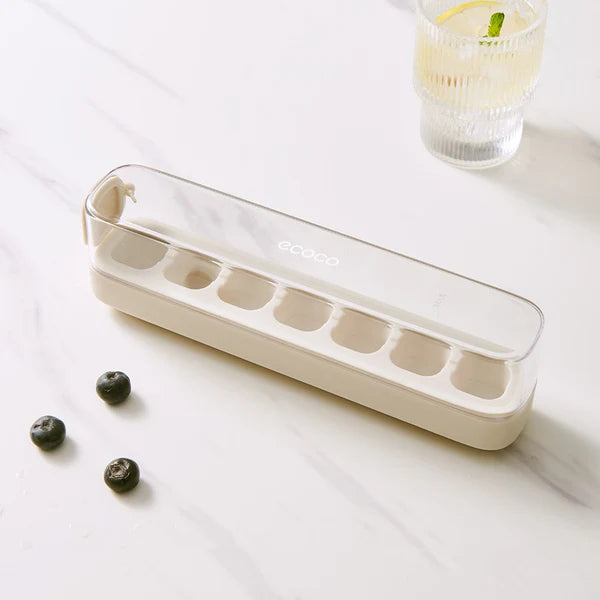 Press-Type Ice Cube Trays for Home Ice Storage and Making,Food-Grade Silicone