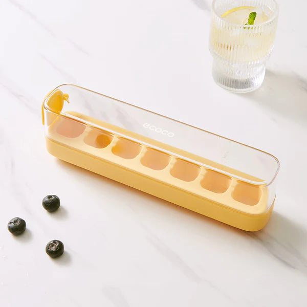 Press-Type Ice Cube Trays for Home Ice Storage and Making,Food-Grade Silicone