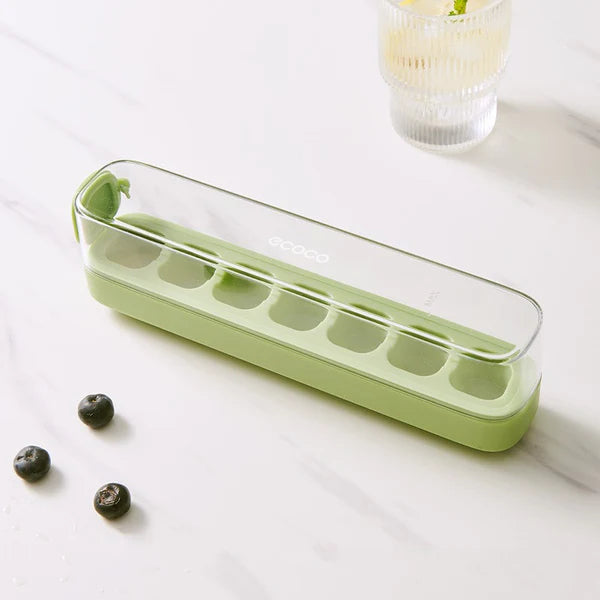 Press-Type Ice Cube Trays for Home Ice Storage and Making,Food-Grade Silicone