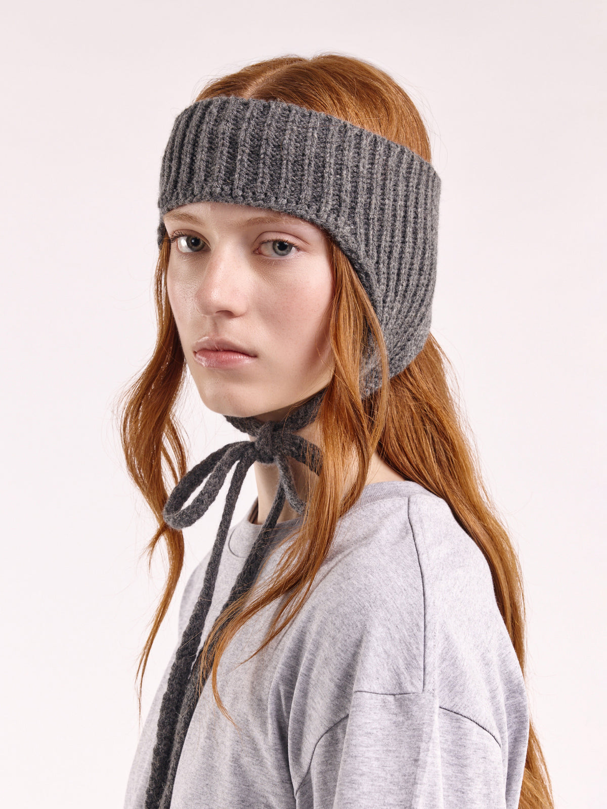 Wool Ear Flap Head Band