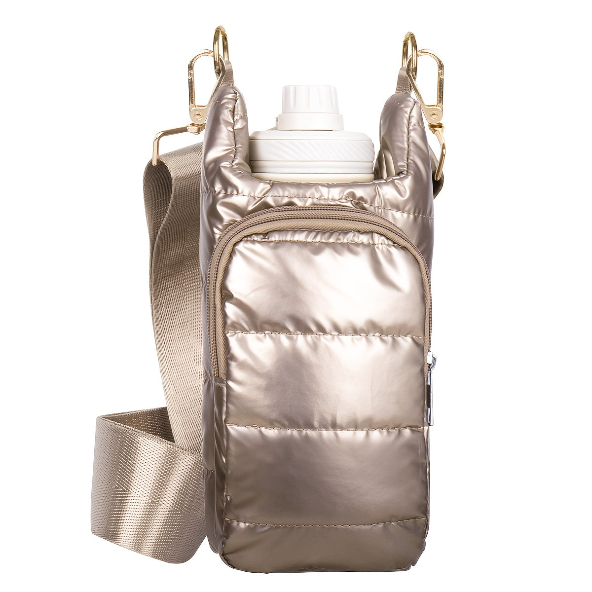 Stylish Insulated Water Bottle Crossbody Bag