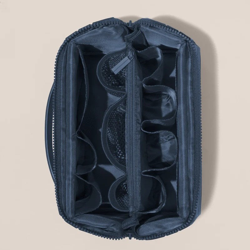 Maximal Space, Minimalist Style:Structured Travel Cosmetic Bag
