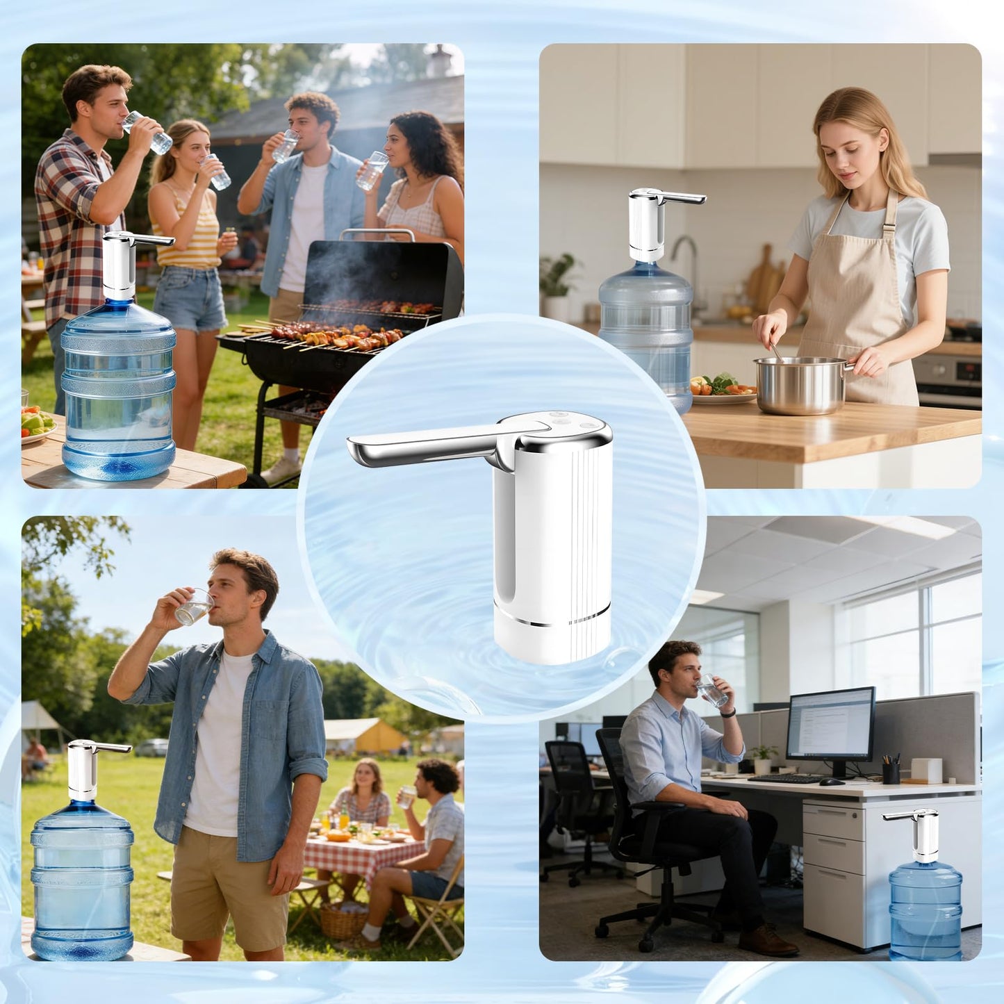 Electric Water Bottle Pump