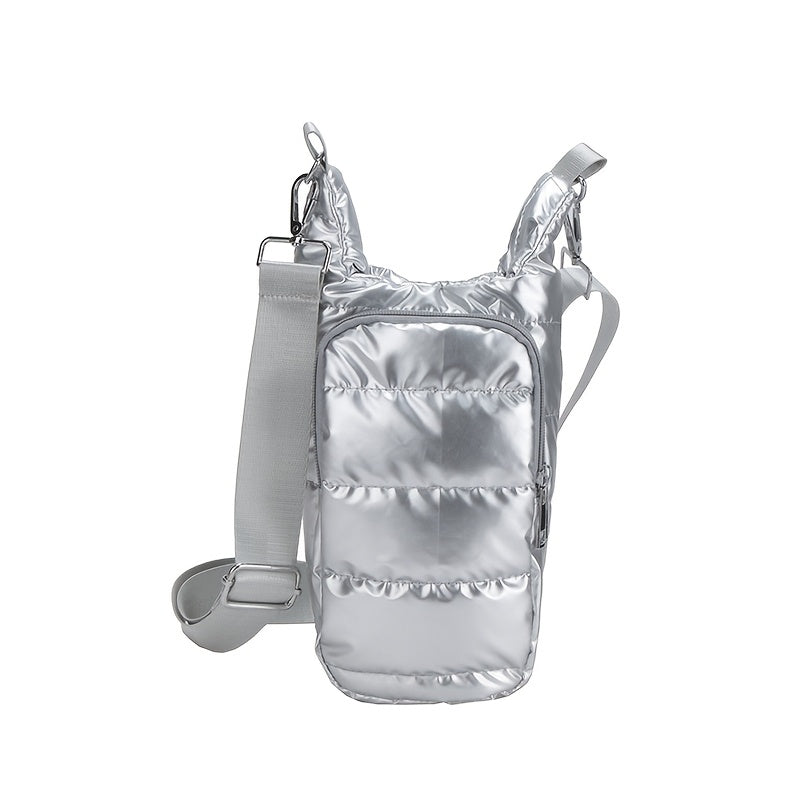 Stylish Insulated Water Bottle Crossbody Bag