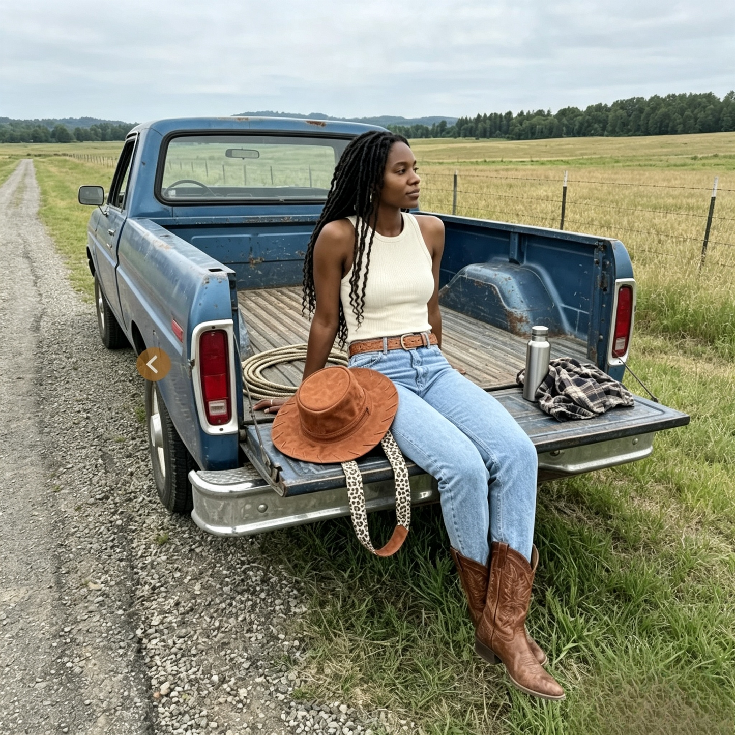 Cowgirl Hat Backpack – Western Style Travel & Everyday Backpack