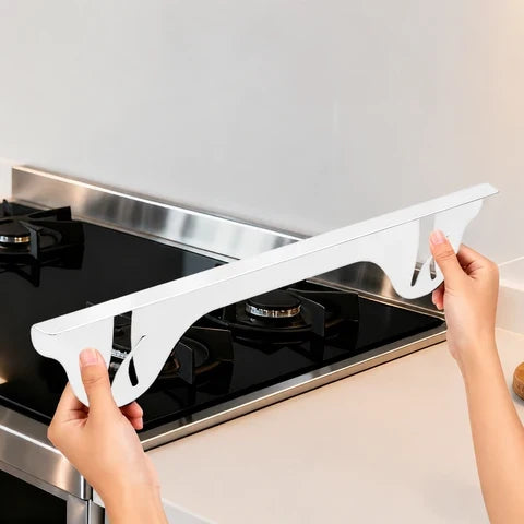 Stainless Steel Stove Gap Cover (2-piece Set)