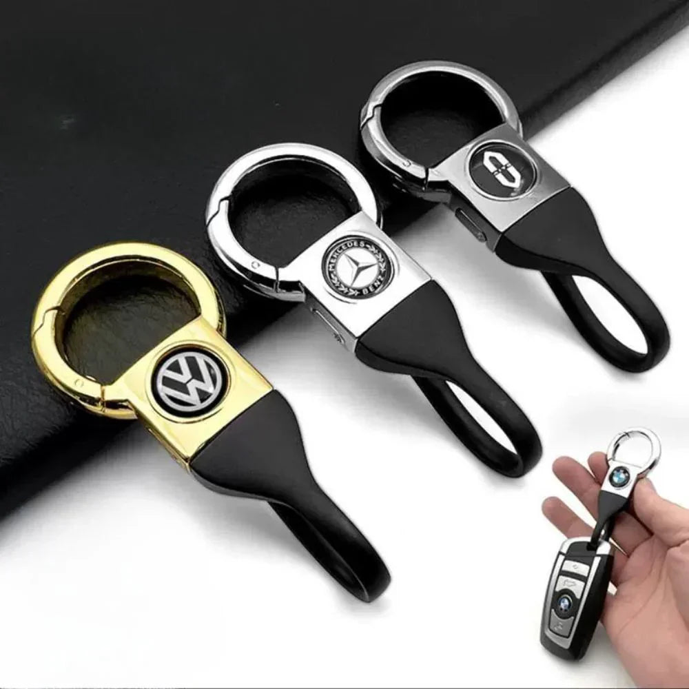 SnapLock™ Tactical Quick-Release Keychain — Screwless Metal Car Key Ring with Heavy-Duty TPU Strap