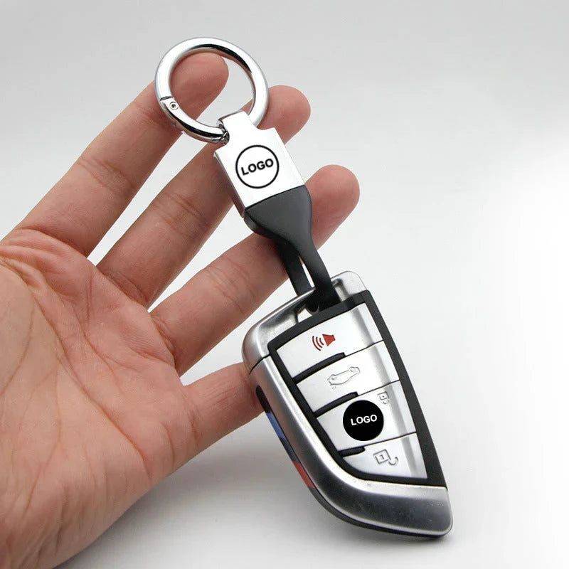 SnapLock™ Tactical Quick-Release Keychain — Screwless Metal Car Key Ring with Heavy-Duty TPU Strap