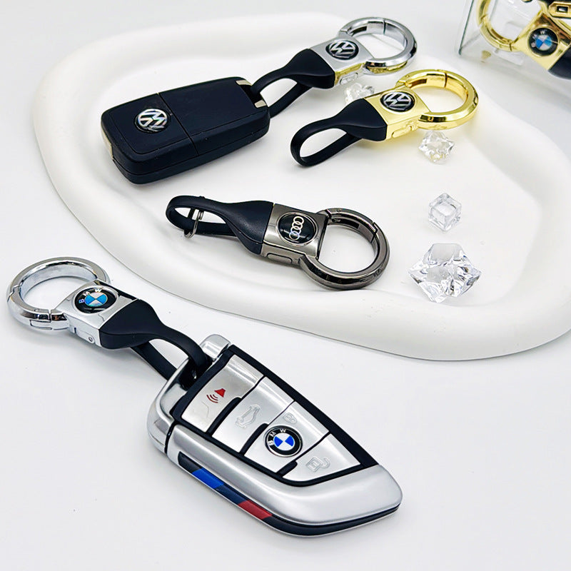 SnapLock™ Tactical Quick-Release Keychain — Screwless Metal Car Key Ring with Heavy-Duty TPU Strap
