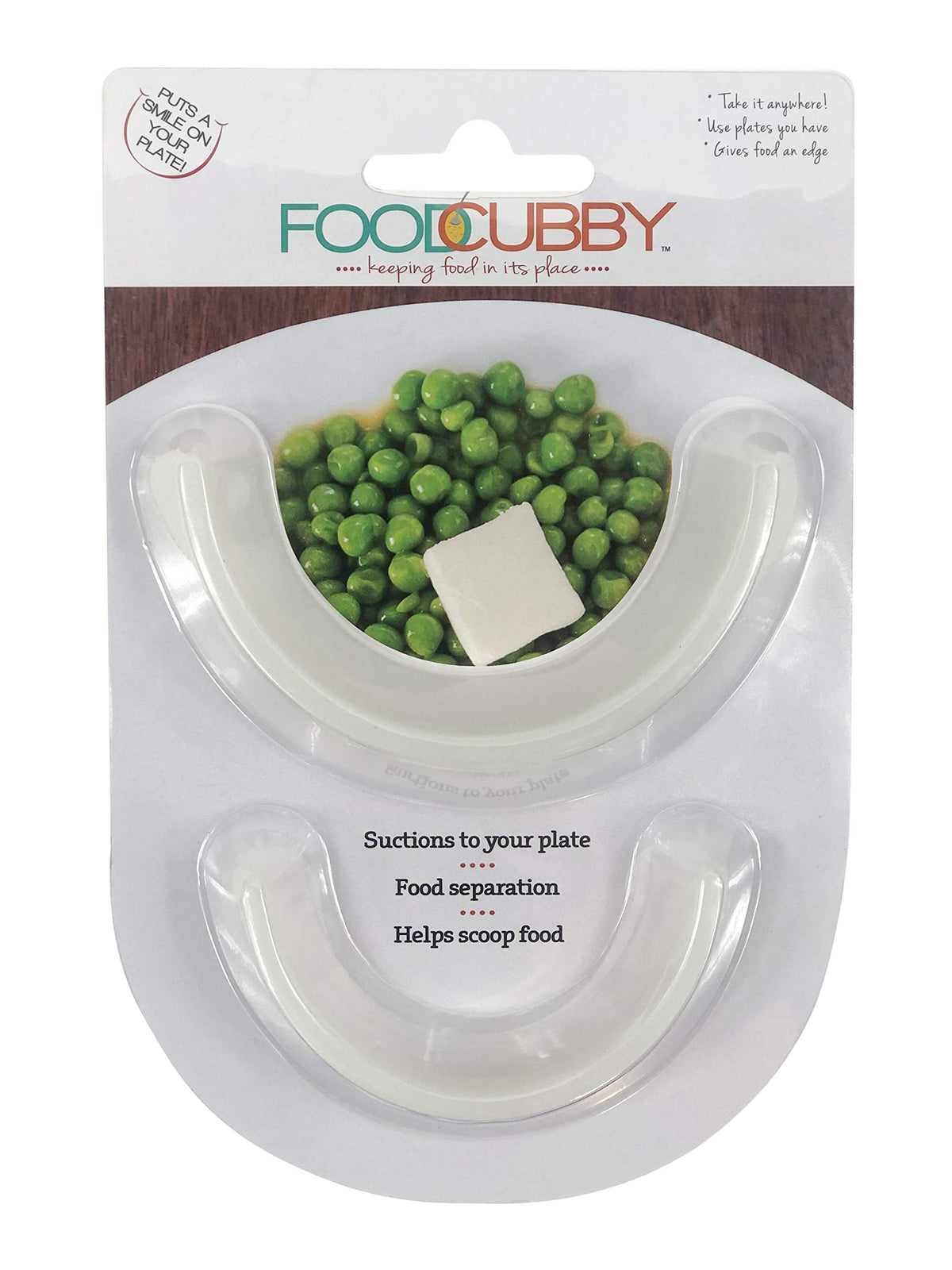 Plate Divider 2 PACK- Food Separator - Food Safe Silicone