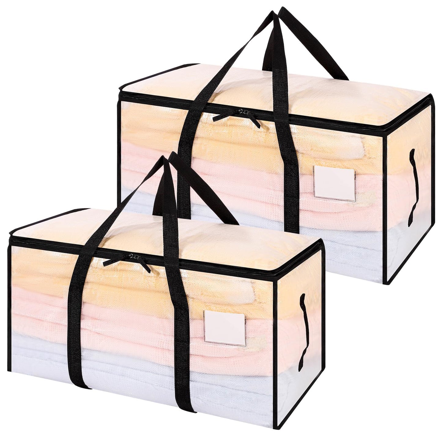 Extra Large Moving Bags – Reusable Clothes & Household Storage Bags with Handles
