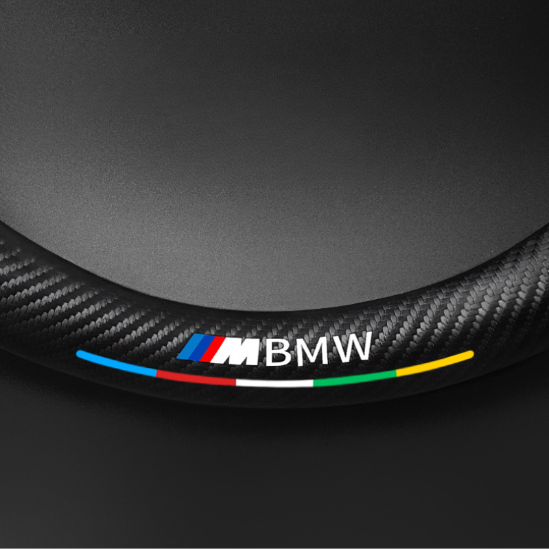 TrackVibe | Carbon Suede Steering Wheel Cover – Anti-Slip & Wear-Resistant