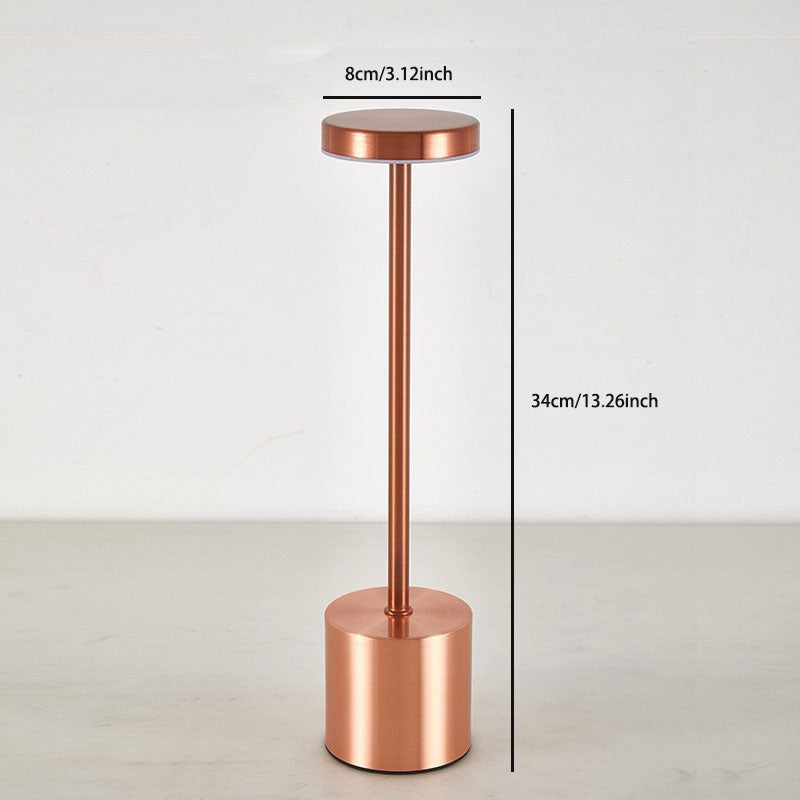 Tri-Color Dimmable Desktop Ambient Lamp: Touch Control Design, Eye-Friendly & Energy Saving