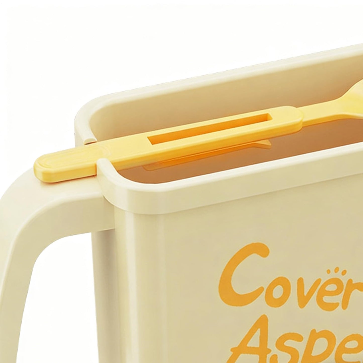 Large Capacity No-Wash Instant Noodle Bowl – Folding Fork Included