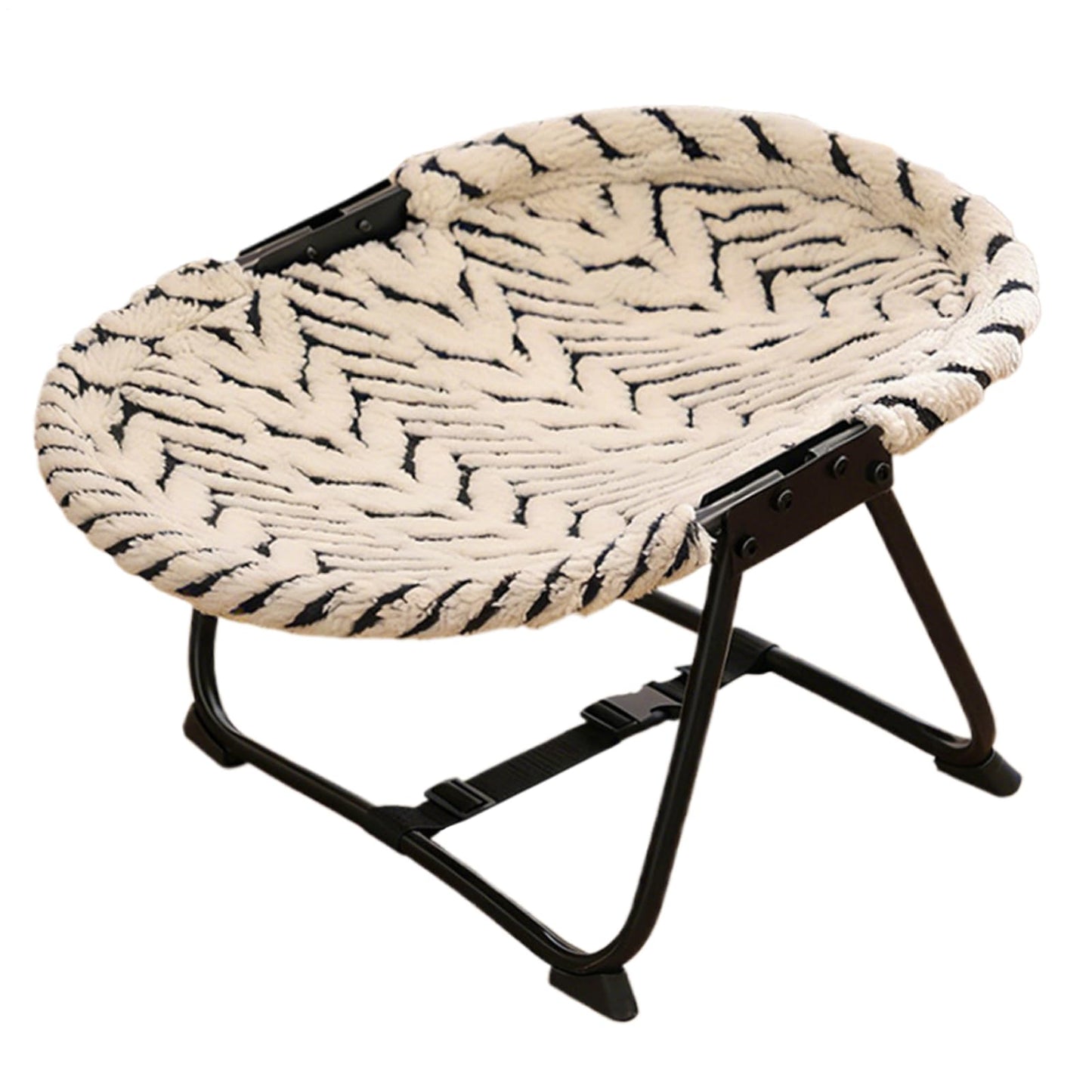 Elevated Cooling Pet Bed – Portable Breathable Dog & Cat Cot with Non-Slip Feet