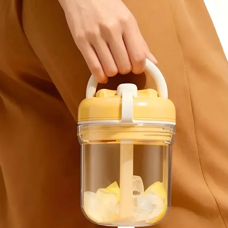 3-in-1 Ice Cube Bottle – Make, Release & Drink