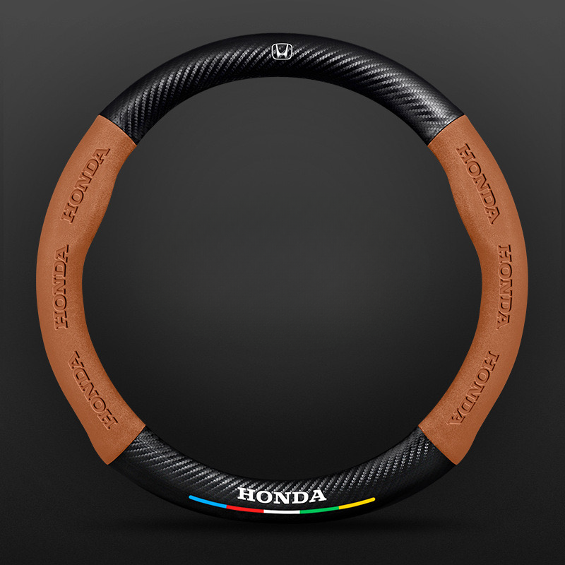 TrackVibe | Carbon Suede Steering Wheel Cover – Anti-Slip & Wear-Resistant