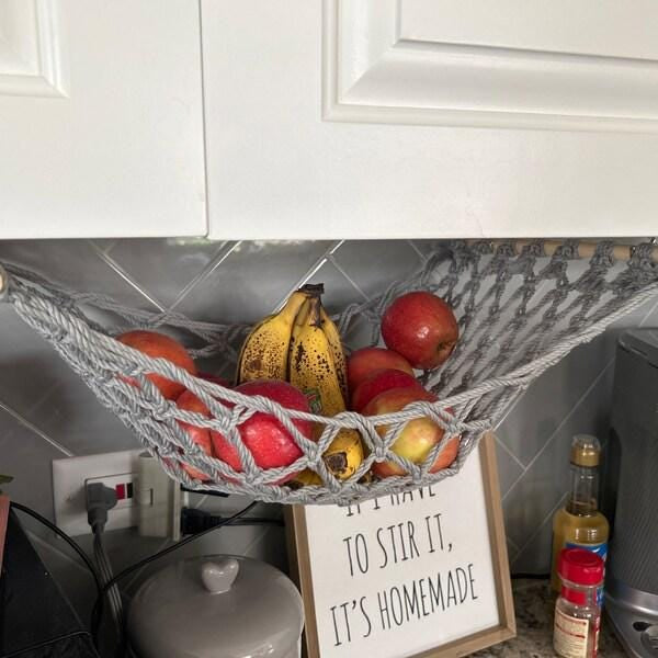Handmade Macrame Hanging Fruit Basket