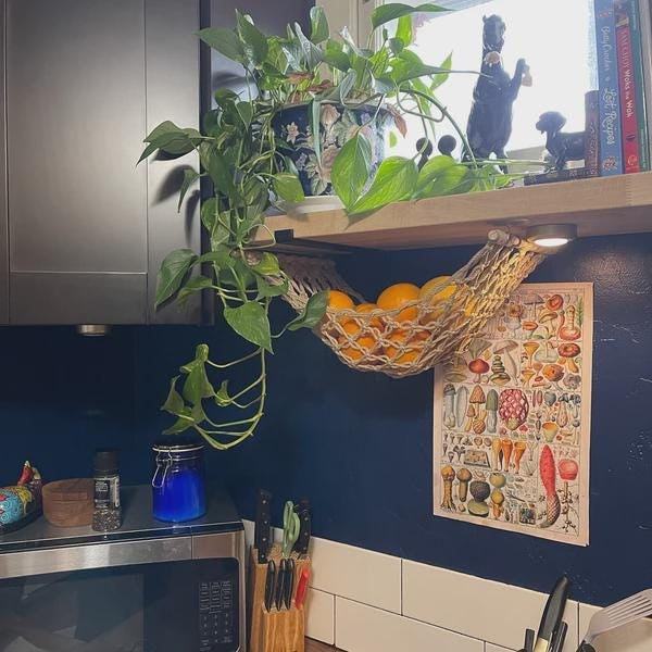 Handmade Macrame Hanging Fruit Basket