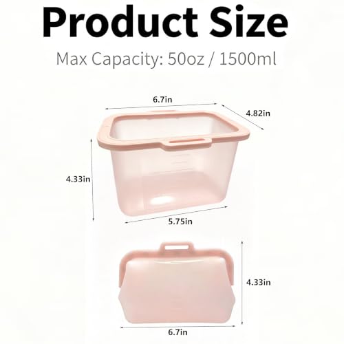 Reusable Silicone Food Storage Bag – Stand-Up Design & BPA-Free