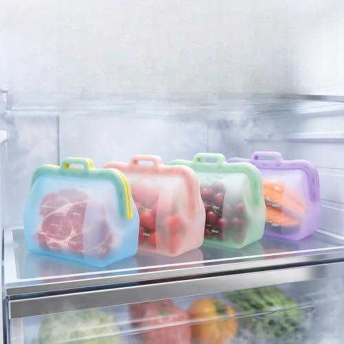 Reusable Silicone Food Storage Bag – Stand-Up Design & BPA-Free