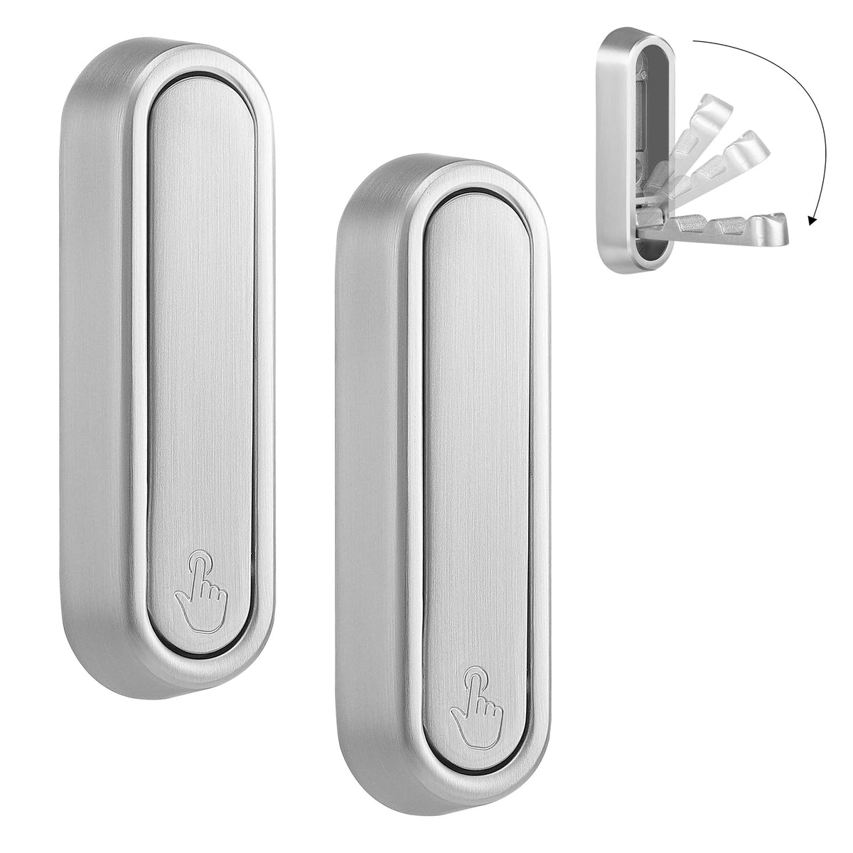 Folding Wall Hooks – Heavy-Duty 90° Foldable Coat & Towel Hooks, Wall-Mounted Organizer