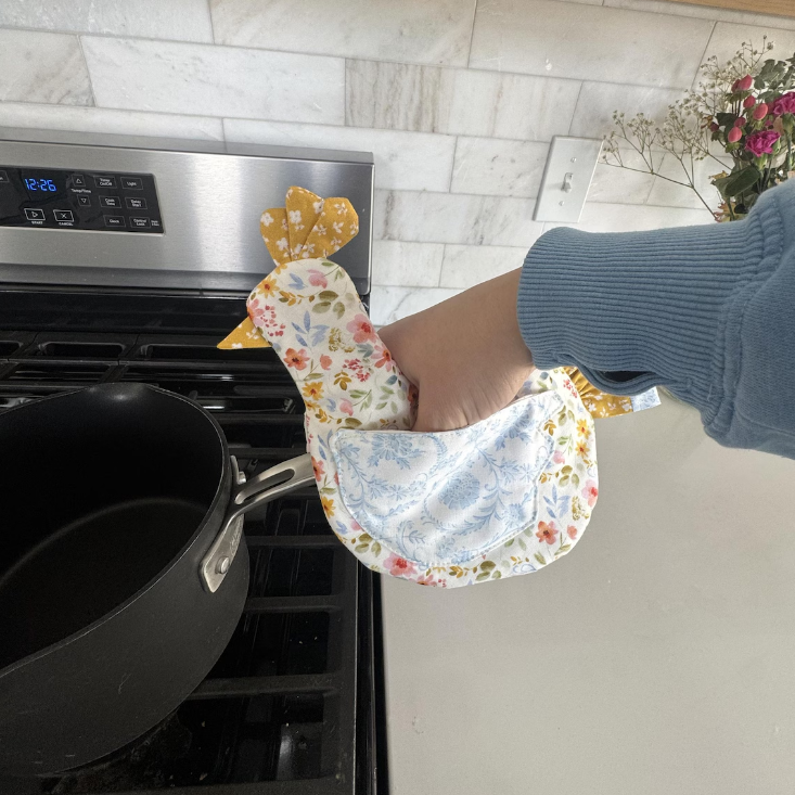 Chicken Mom Potholder