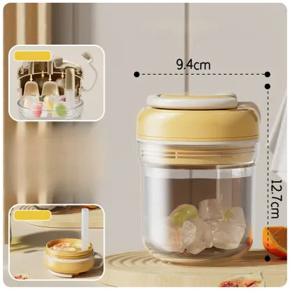 3-in-1 Ice Cube Bottle – Make, Release & Drink