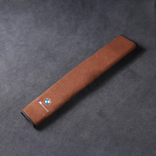 Almohadilla para cinturón de seguridad de coche SilkLeather: protección para el cuello y lista para logotipo personalizado