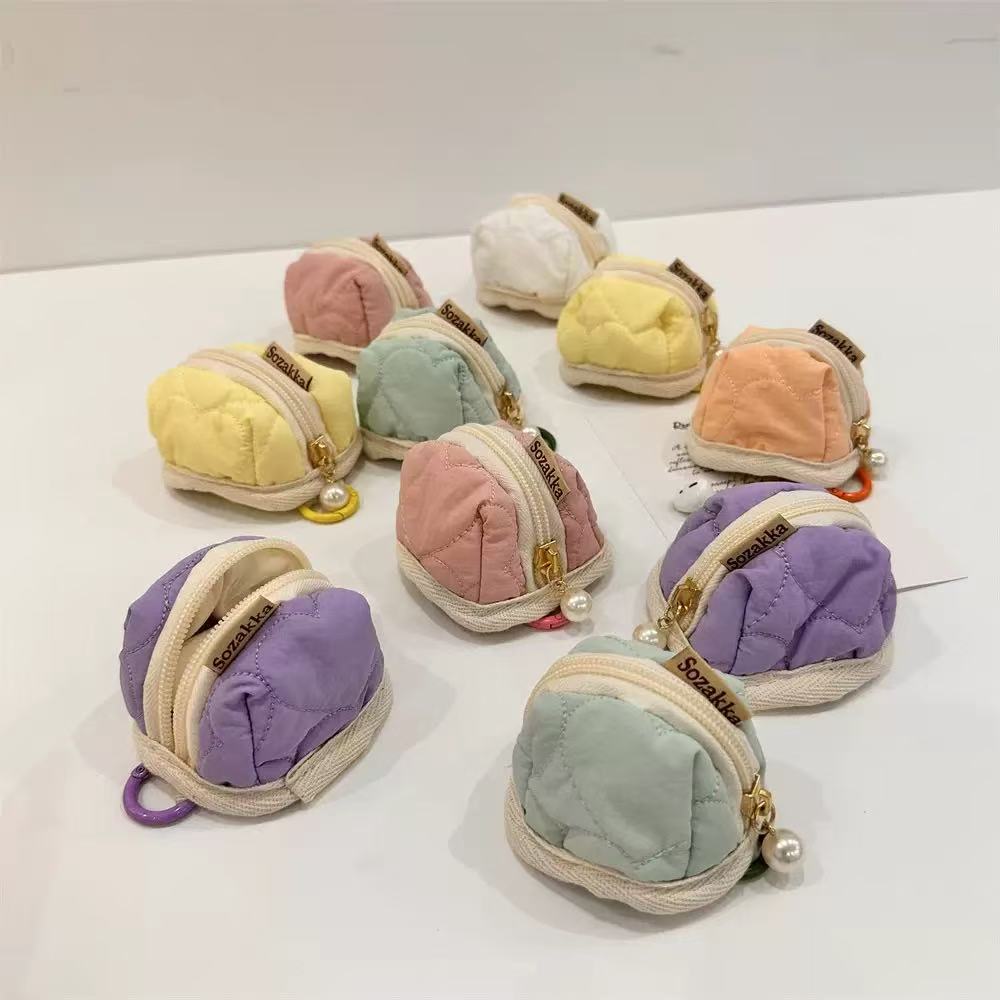 Mini Fluffy Bunny Pouch – Soft Plush Bag for AirPods, Jewelry, Coins & More