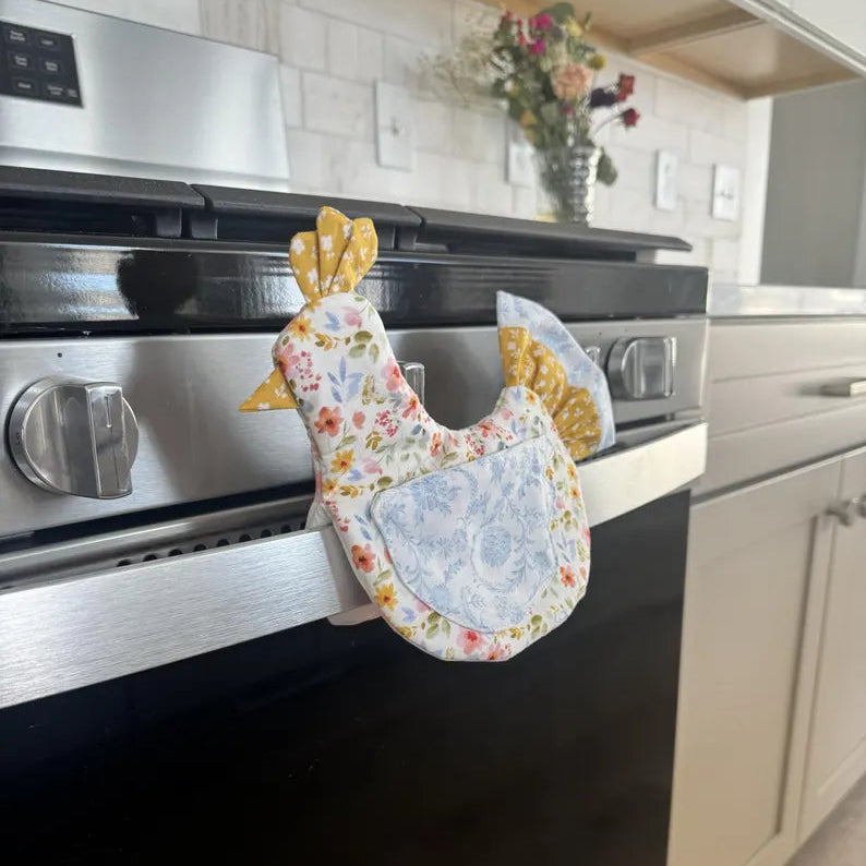 Chicken Mom Potholder