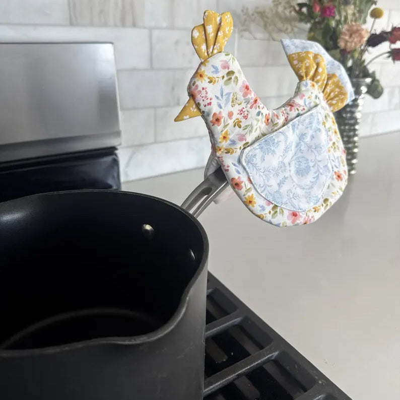 Chicken Mom Potholder