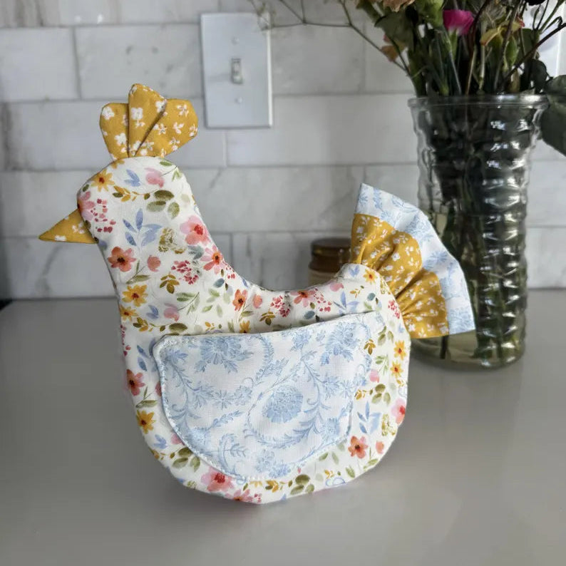Chicken Mom Potholder