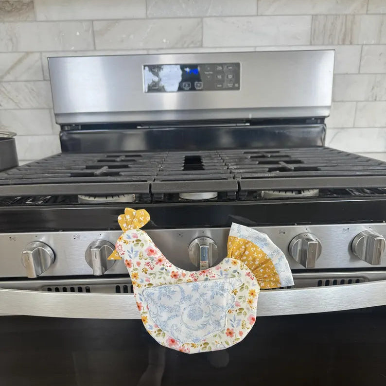 Chicken Mom Potholder